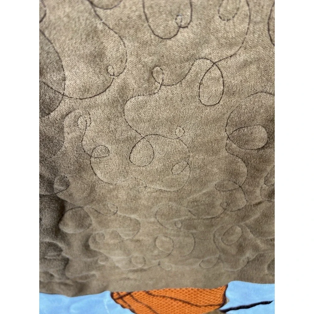 Handmade Jungle‎ Safari Baby Quilt Monkey Giraffe Basketball Crib Blanket